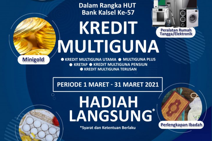 Bank Kalsel selenggarakan gebyar hadiah langsung kredit Multiguna