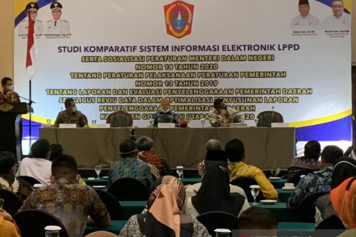 Pemkab Gorontalo Utara latih penyusun LPPD target predikat terbaik