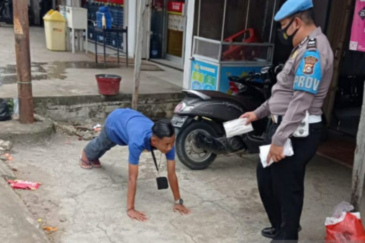 Polsek Taktakan gelar operasi disiplin prokes COVID-19