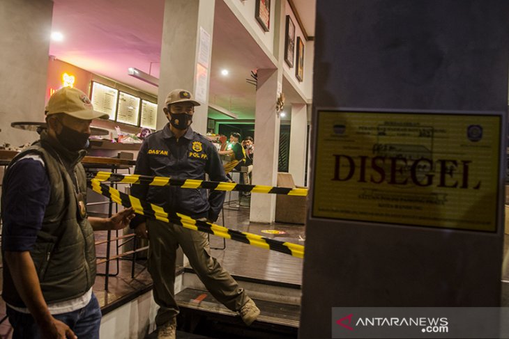 Sidak protokol kesehatan di tempat hiburan malam 