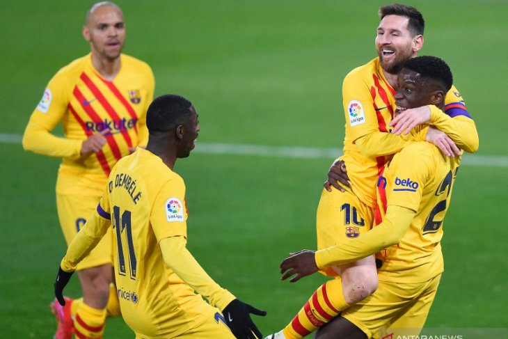 Menang di kandang Osasuna, Barcelona tempel Atletico