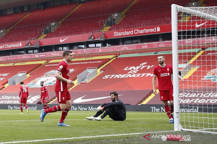 Fulham buat Liverpool telan enam kekalahan beruntun di Anfield