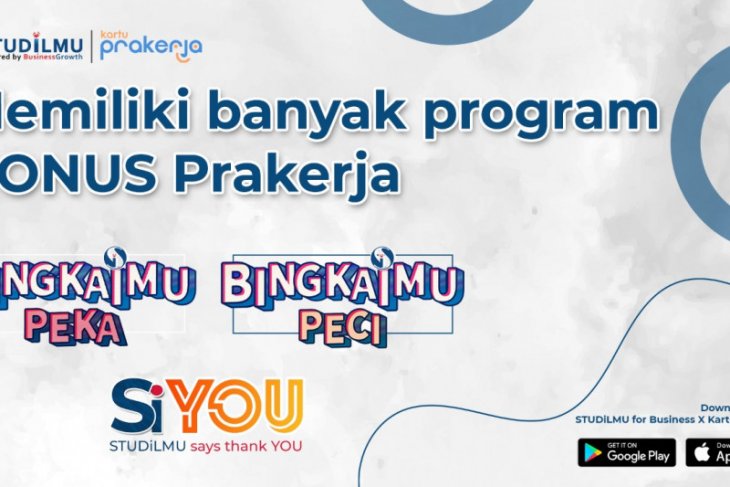STUDiLMU dukung program prakerja pemerintah