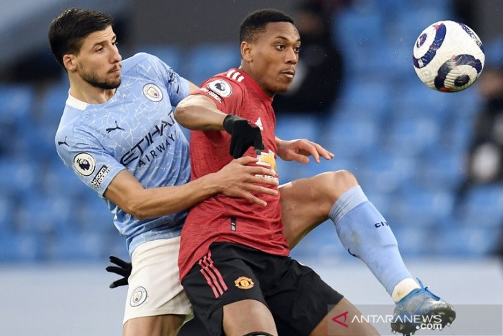Liga Inggris: Solskjaer sebut Anthony Martial pemain terbaik Derbi Manchester