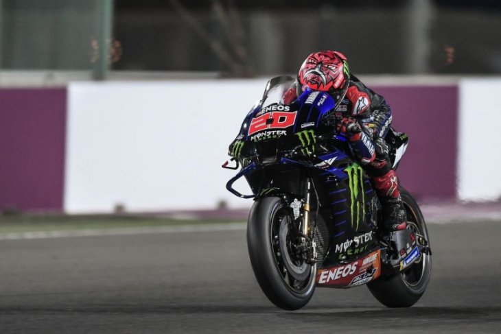 Fabio Quartararo tercepat di hari kedua tes pramusim MotoGP di Qatar