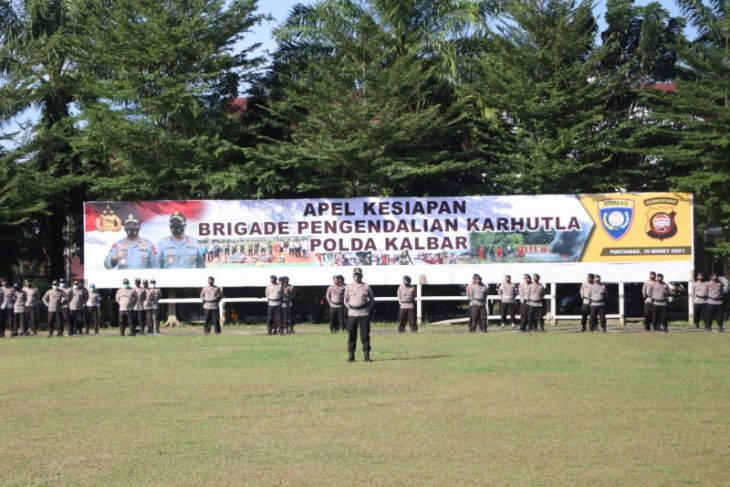 Kapolda Kalbar bentuk Brigade Pengendali Karhutla