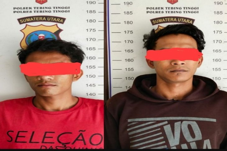 Pelaku pencuri seng dibekuk Satreskrim Polsek Tebing Tinggi