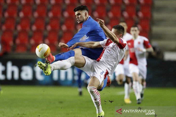 Rangers bawa bekal gol tandang dari leg pertama kontra Praha