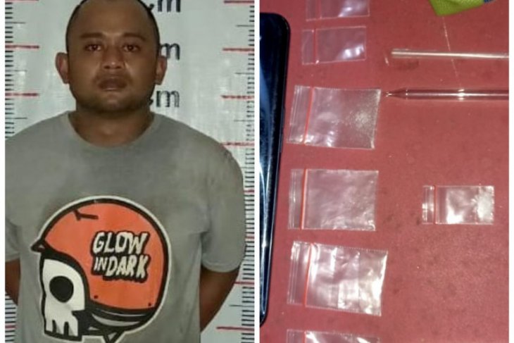 Polsek Pangkalan Berandan tangkap Reja Sahputra karena miliki sabu-sabu