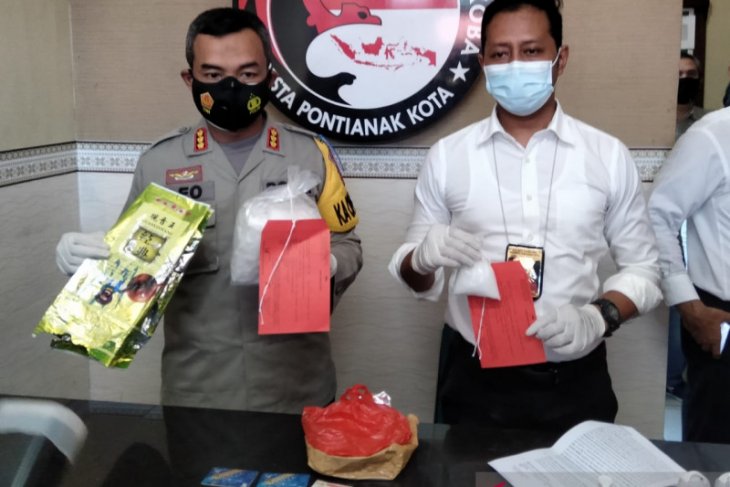 Polresta Pontianak amankan sabu 1,1 kg yang dikendalikan seorang napi