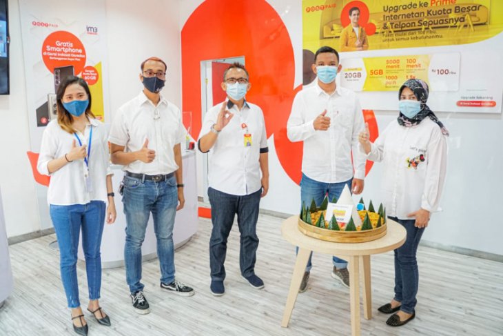 Bidik pasar Nganjuk, Indosat Ooredoo buka gerai