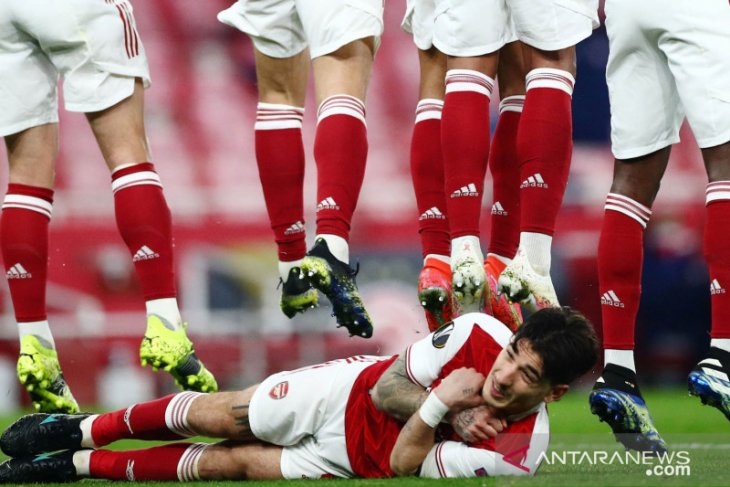 Liga Europa: Hector Bellerin yakin Arsenal bisa balas Slavia Praha di leg kedua