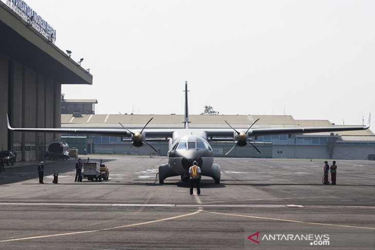 Ferrry flight pesawat CN235-220 MPA ke Senegal 