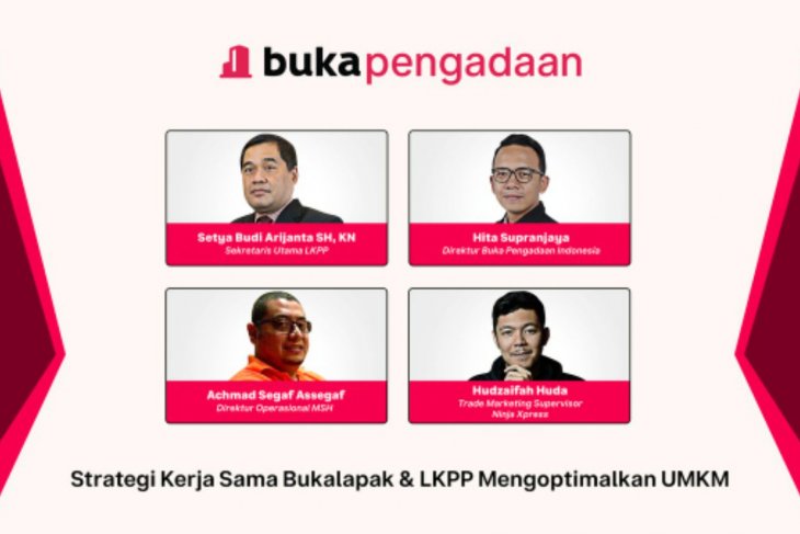 BukaPengadaan optimalkan kesempatan 6,5 juta UMKM Bukalapak dalam pengadaan barang dan jasa