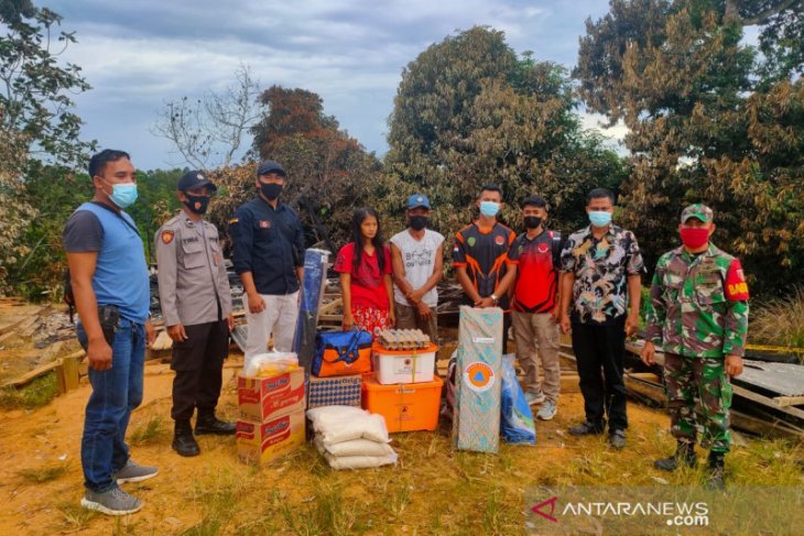 BPBD Kabupaten Penajam bantu logistik korban kebakaran