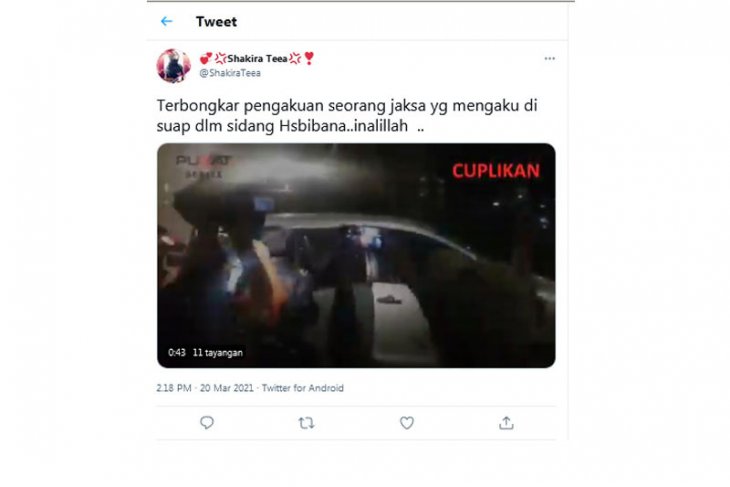 Polri selidiki pembuat dan penyebar video hoak terkait JPU terima suap perkara Rizieq Shihab