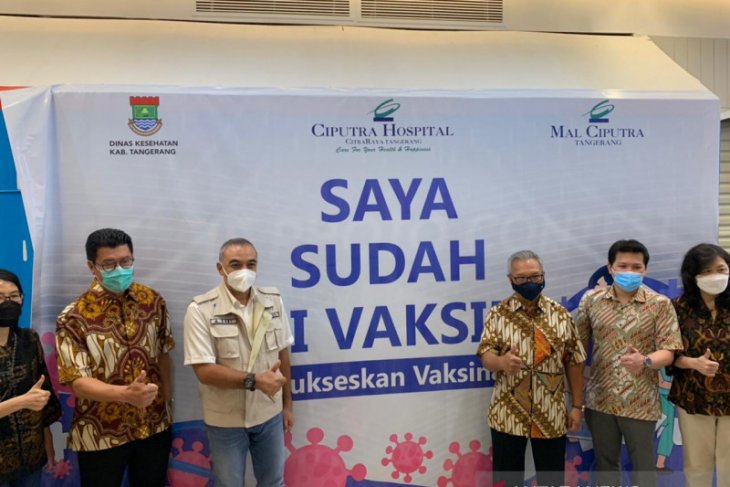 Mal Ciputra Tangerang gelar vaksinasi target 3.000 Lansia