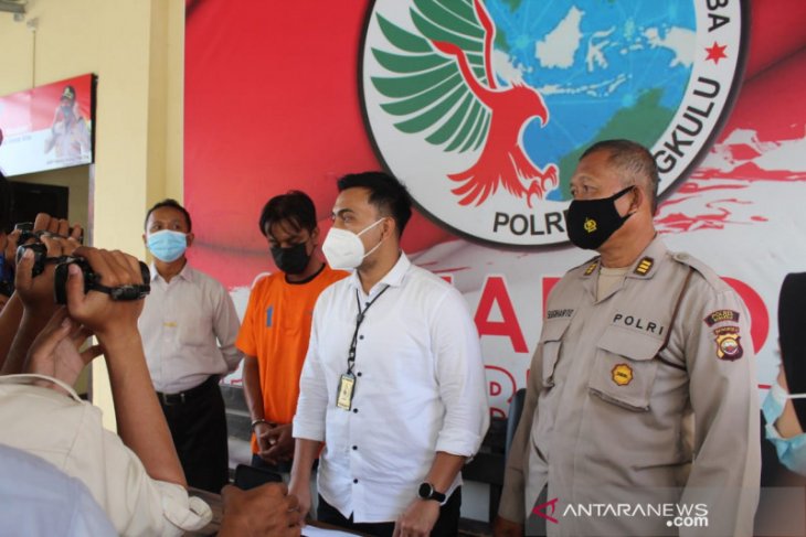 Polres Bengkulu gagalkan transaksi narkoba senilai Rp100 juta