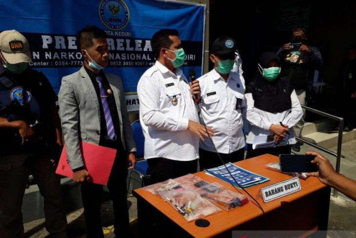 BNN Kota Kediri tangkap pengedar narkoba