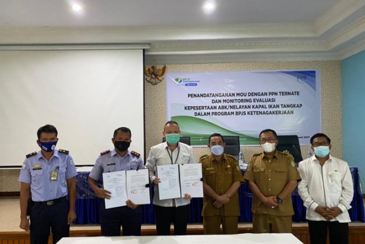 Teken Kerjasama dengan PPN Ternate Tenaga Kerja Ikan Tangkap dilindungi program BPJAMSOSTEK
