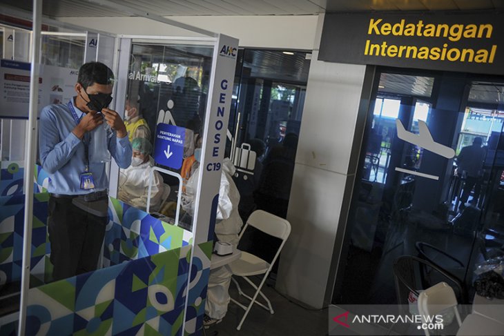 Uji coba Genose C19 di Bandara Husein Sastranegara 