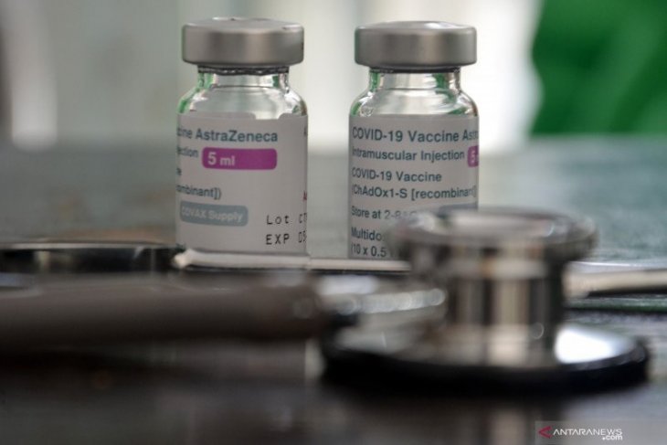 Dosis kedua vaksin AstraZeneca disuntikkan setelah 8 minggu