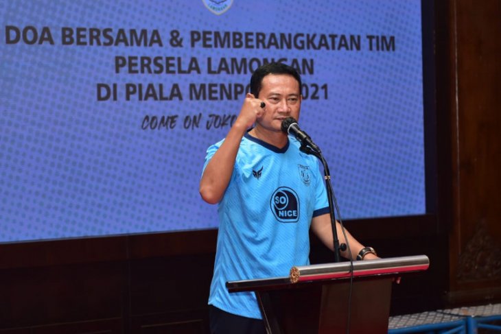 HUT ke-54, Bupati Yuhronur imbau ASN dan warga Lamongan pakai kostum Persela