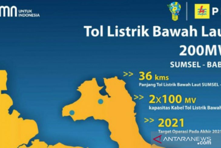 Perkuat sistem kelistrikan, PLN Babel percepat pembangunan kabel laut Sumatera-Bangka