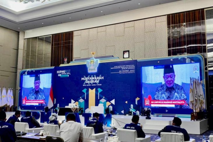 Musda HIPMI Jatim, Ketua DPD paparkan dukungan pemerintah pulihkan ekonomi daerah
