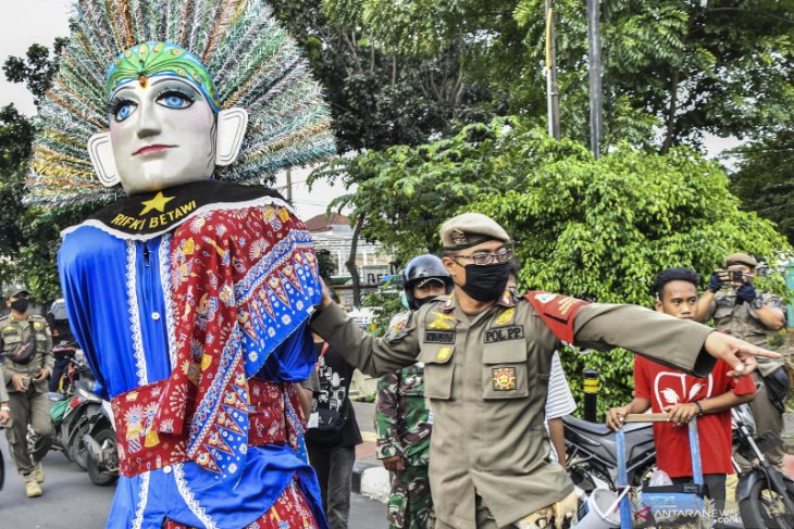 Pengamen ondel-ondel di Depok akan ditindak tegas