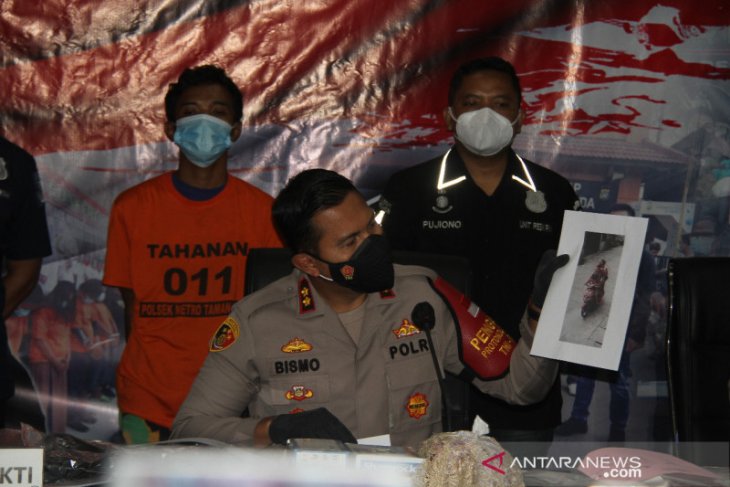 Penjambret lansia bawa istri dan anak, ini alasannya