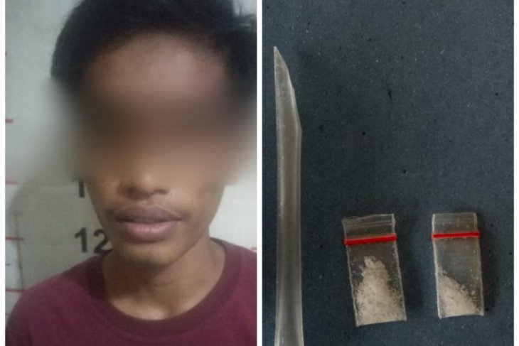 Polsek Padang Tualang ringkus warga Tanjung Pura miliki sabu-sabu