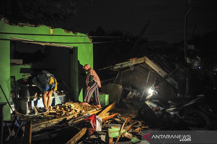 Bencana puting beliung di Kabupaten Bandung 