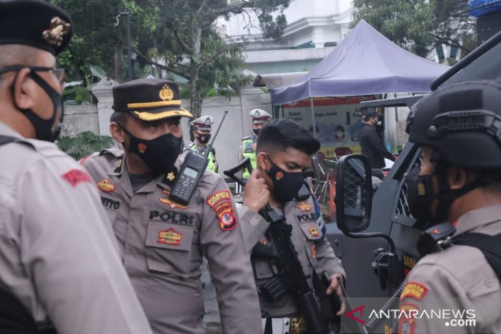 Polresta Bogor Kota tingkatkan pengamanan sejumlah gereja di Kota Bogor
