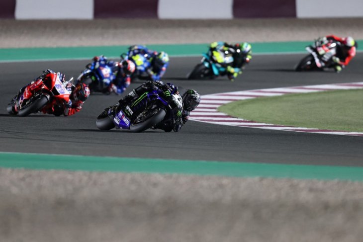 Vinales pecundangi Ducati, juarai balapan pembuka MotoGP di Qatar