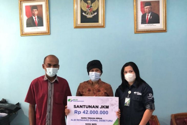Ahli Waris Non ASN Sekretariat DPRD Halut Terima Rp42 Juta dari BPJAMSOSTEK