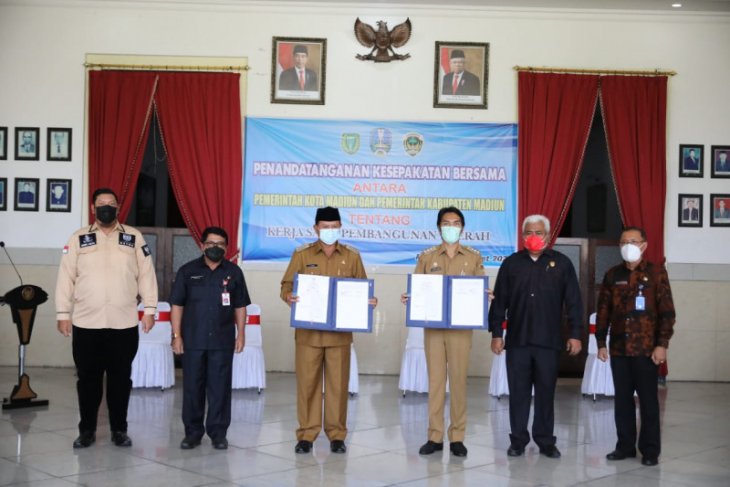 Pemkot dan Pemkab Madiun kerja sama bangun