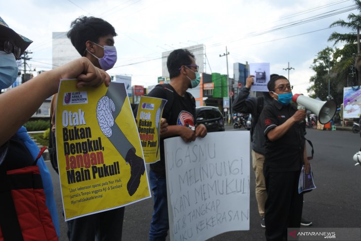 Aksi Solidaritas Jurnalis Jember