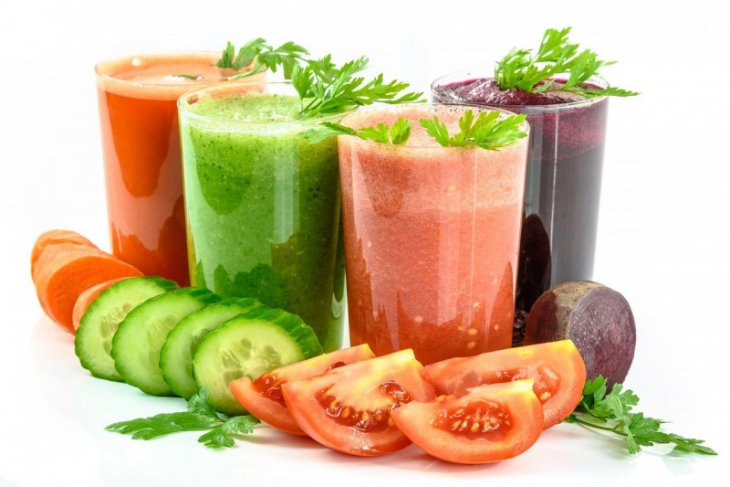 Minum jus sayuran dalam sehari dengan waktu yang tepat