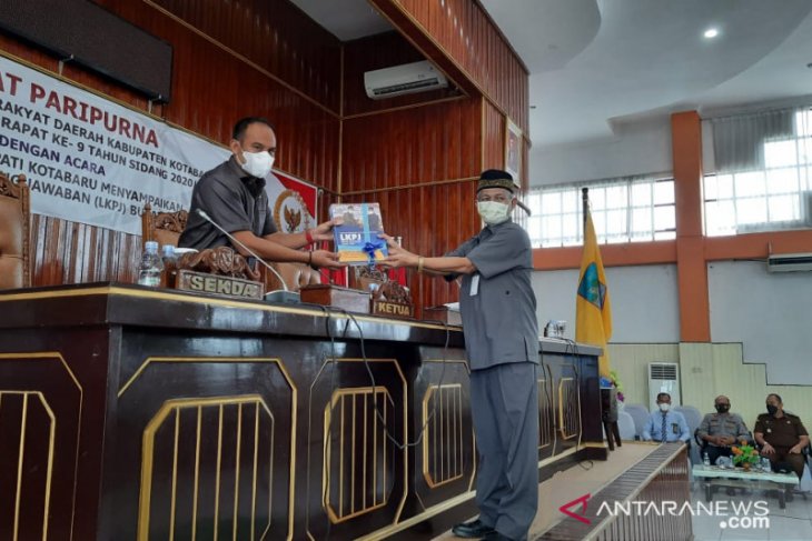LKPj bupati Kotabaru 2020, empat kali refocusing