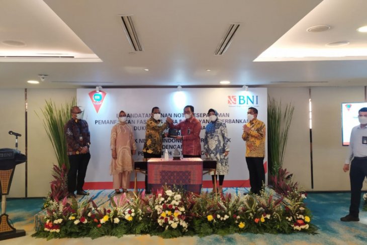 Pemkot Ambon - BNI MOU pemanfaatan fasilitas jasa dan layanan perbankan