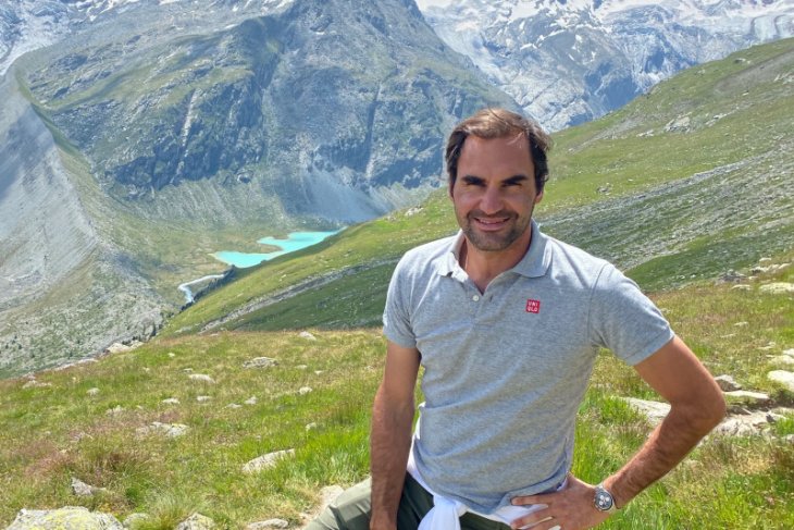 Bintang tenis ganteng Roger Federer digandeng promosikan pariwisata Swiss