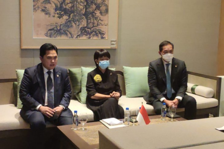 Erick Thohir bersama SASAC Tiongkok bahas peningkatan kerjasama BUMN
