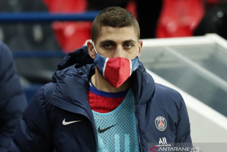 Verratti absen saat PSG hadapi Bayern karena terpapar COVID-19