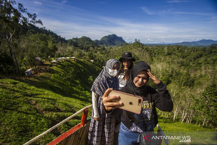 Wisata Kampung Bambu Di Kalsel