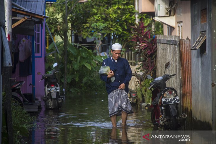 Sungai Martapura Meluap