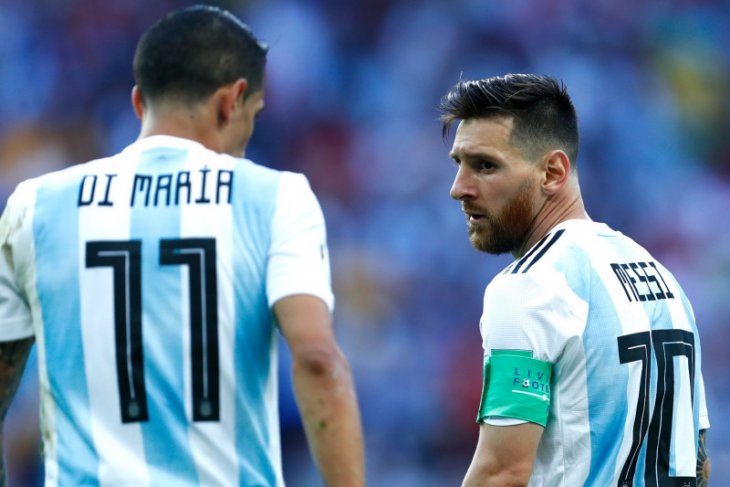 Di Maria: Sangat menyenangkan bila bisa main dengan Messi di PSG