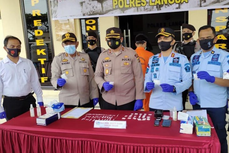 Edarkan sabu-sabu di penjara, napi Lapas Langsa ditangkap