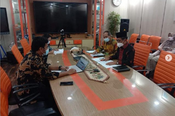 Wabup Batanghari lakukan pertemuan dengan Sekjen KKP