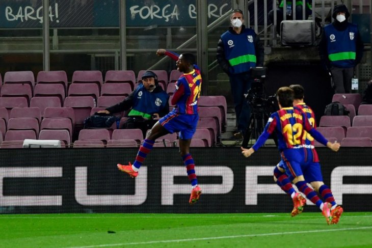 Koeman ingin Barcelona pertahankan Ousmane Dembele